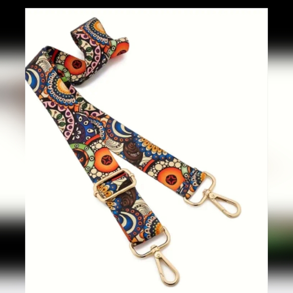 BOHO PATTERN Guitar /Purse Strap - Picture 1 of 4